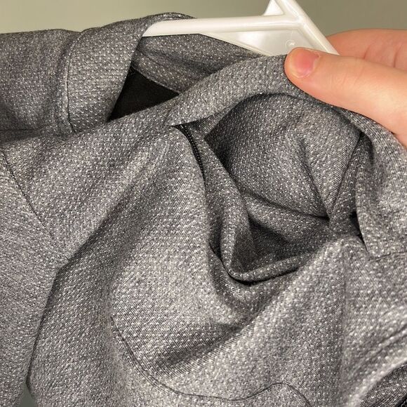 Women’s Adidas Gray Designed to move cropped zip up jacket athletic athleisure - Picture 5 of 7